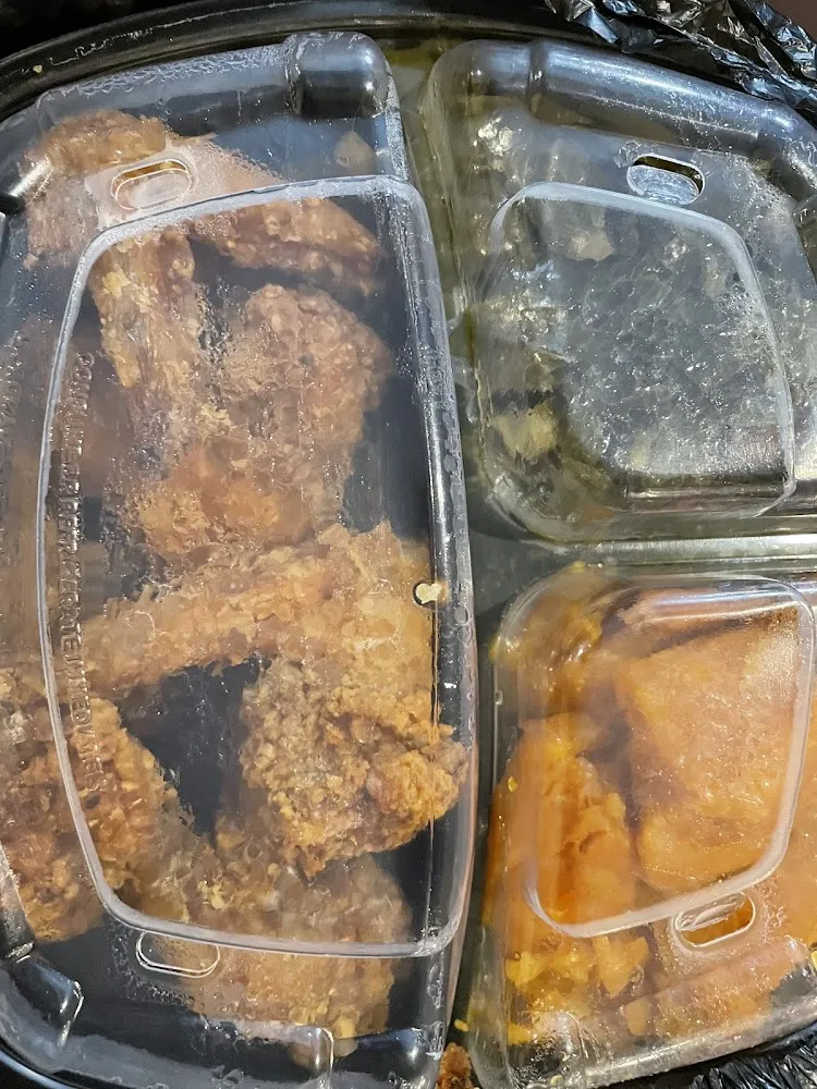 Fried Chicken Wings Dinner
